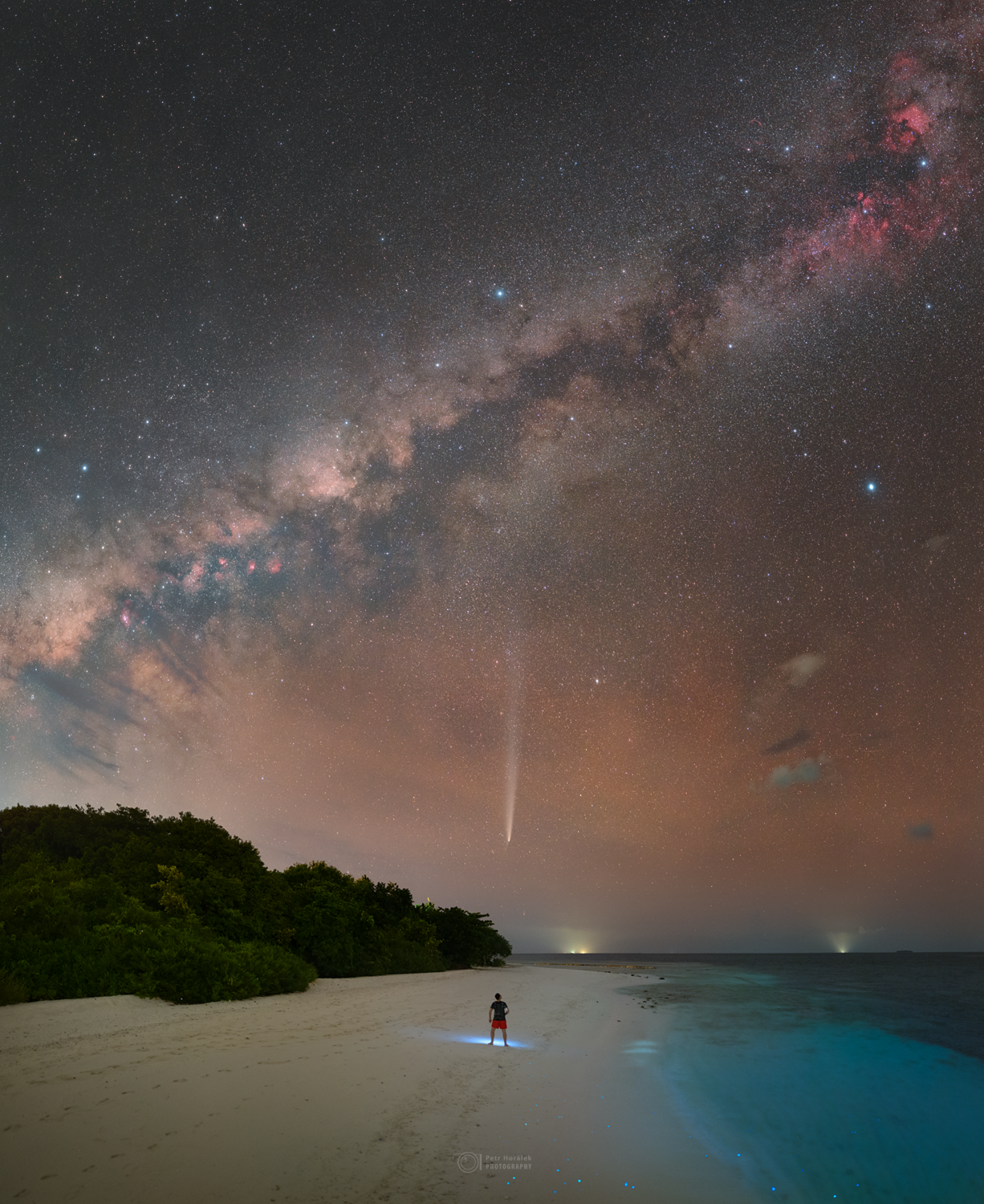 Rozhovor Petr Horálek, astrofotografie, Kometa C/2023 A3 (Tsuchinshan-ATLAS)