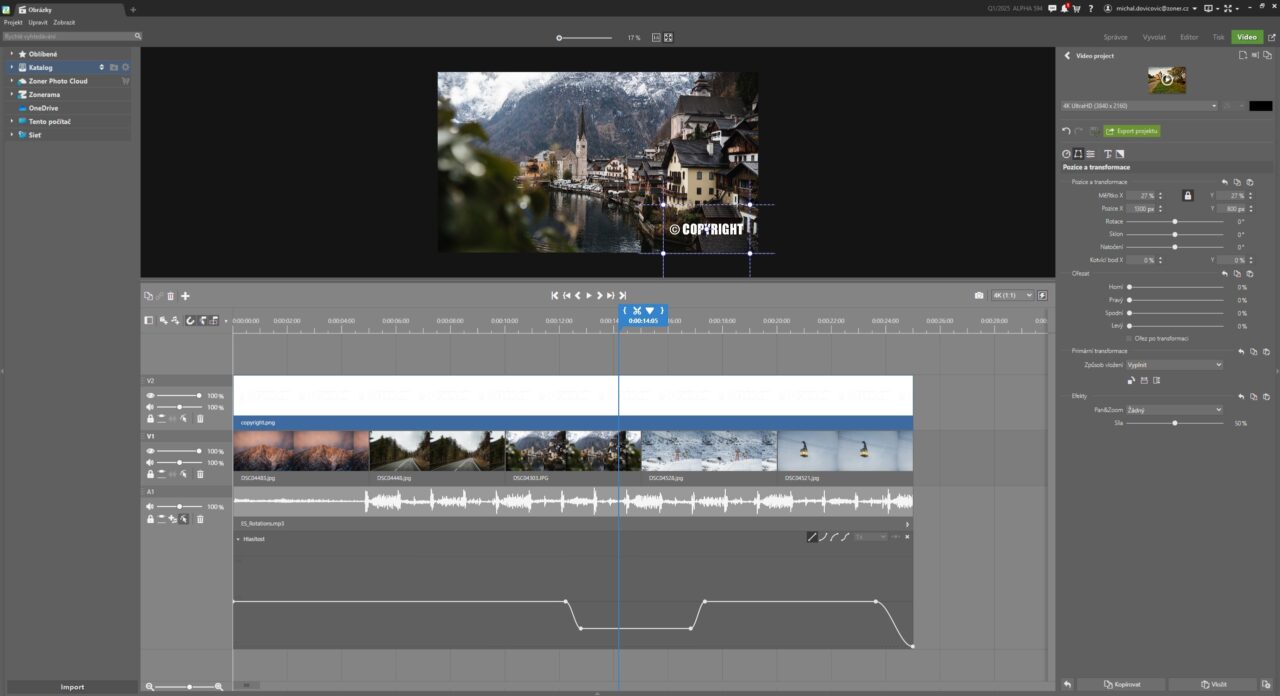 Jak na video, vodoznak