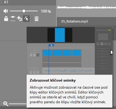 Jak na video, zobrazovat kláčové snímky