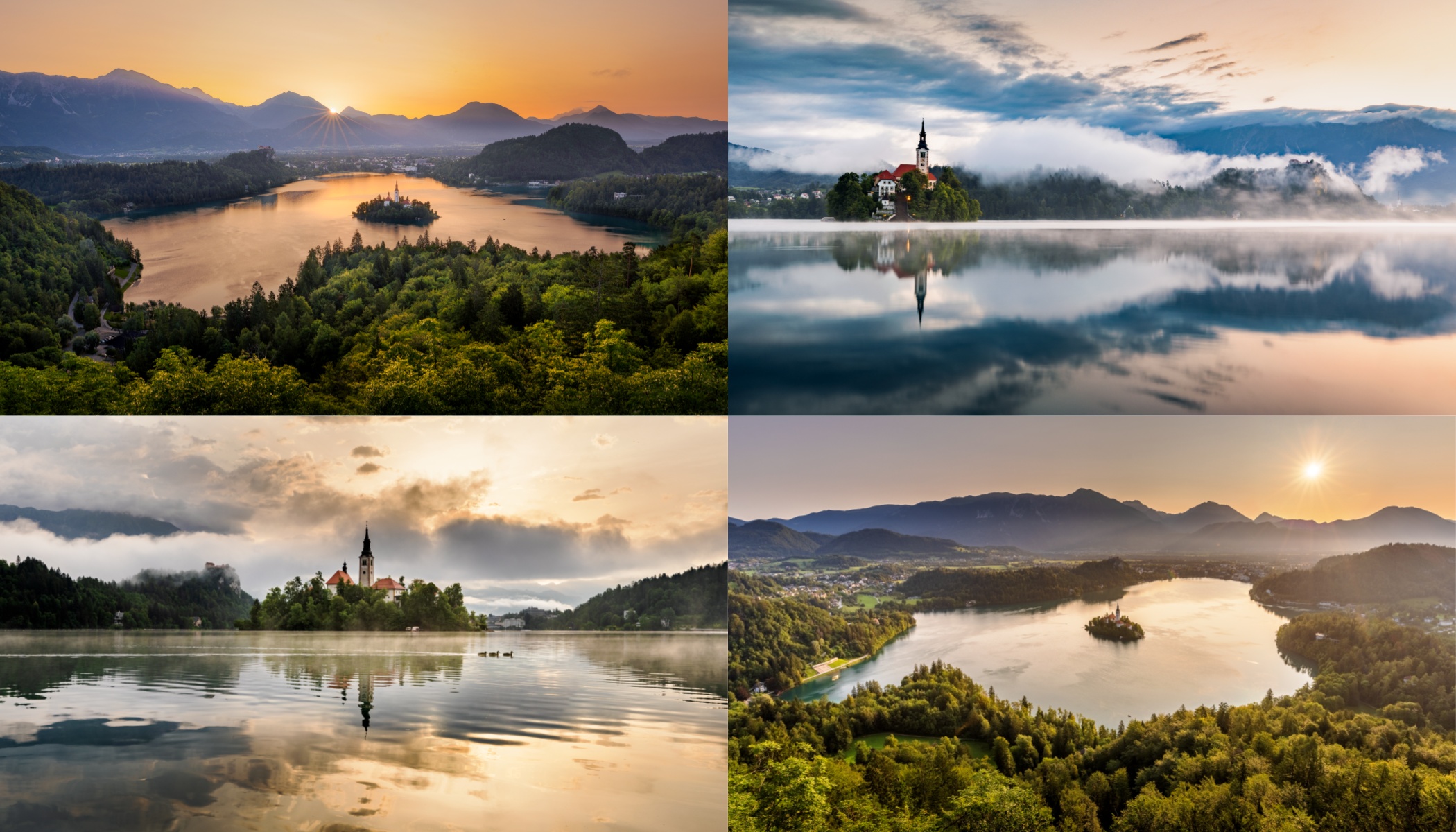 Příběh fotografie: jezero Bled