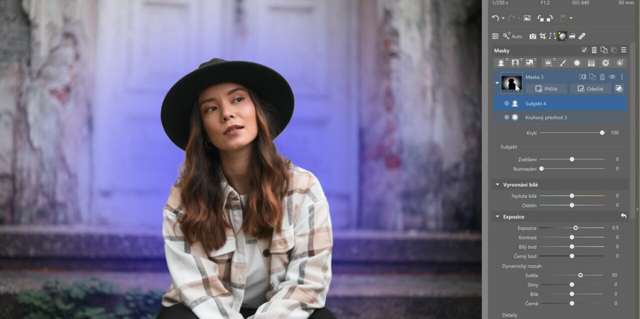 AI masky v ZPS X: Lokální úpravy fotek rychleji a přesněji – úprava pozadí
