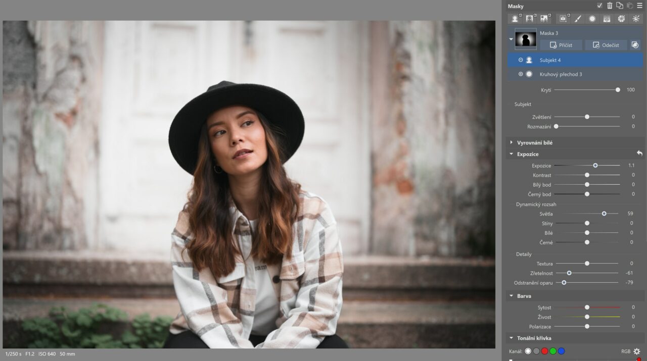 AI masky v ZPS X: Lokální úpravy fotek rychleji a přesněji – AI úprava pozadí